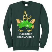 St Patrick's Day Unicorn Magically Un-Pinchable Sweatshirt
