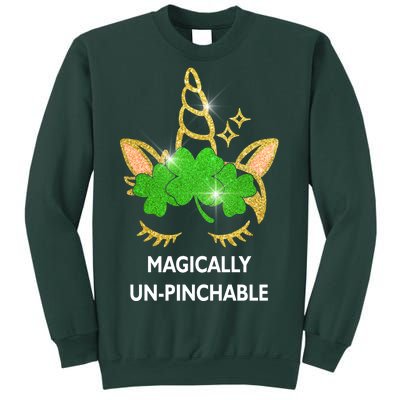 St Patrick's Day Unicorn Magically Un-Pinchable Sweatshirt