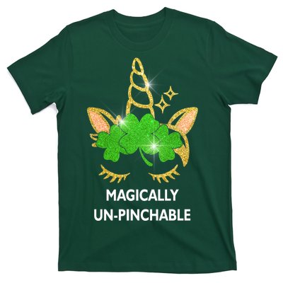 St Patrick's Day Unicorn Magically Un-Pinchable T-Shirt