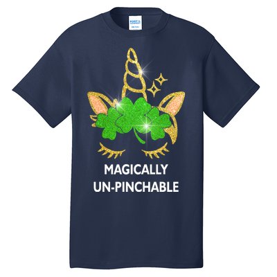 St Patrick's Day Unicorn Magically Un-Pinchable Tall T-Shirt