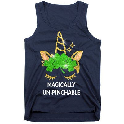 St Patrick's Day Unicorn Magically Un-Pinchable Tank Top