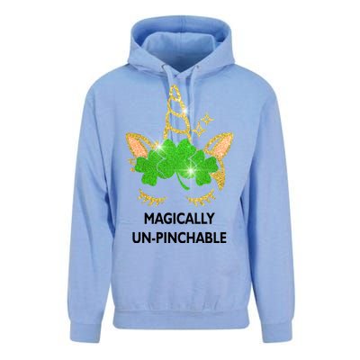 St Patrick's Day Unicorn Magically Un-Pinchable Unisex Surf Hoodie