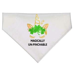 St Patrick's Day Unicorn Magically Un-Pinchable USA-Made Doggie Bandana