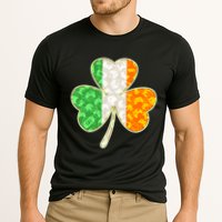 St Patrick's Day Video Gamer Shamrock Clover Cooling Performance Crew T-Shirt