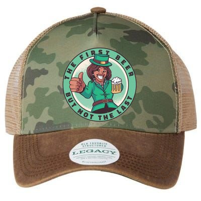 St Patricks Kamala Harris Legacy Tie Dye Trucker Hat