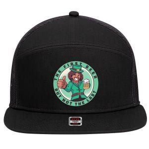 St Patricks Kamala Harris 7 Panel Mesh Trucker Snapback Hat