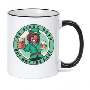 St Patricks Kamala Harris 11oz Black Color Changing Mug