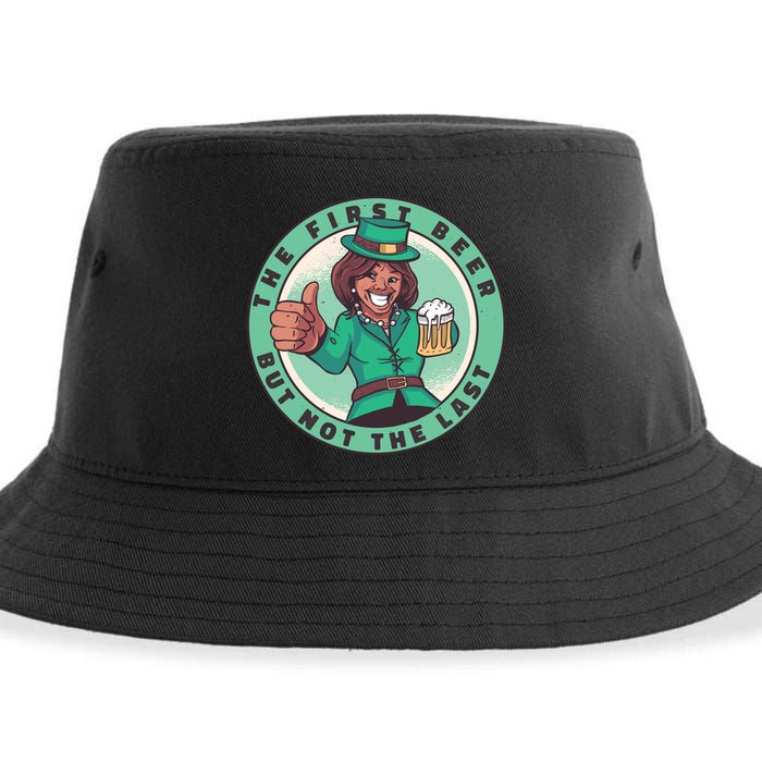 St Patricks Kamala Harris Sustainable Bucket Hat