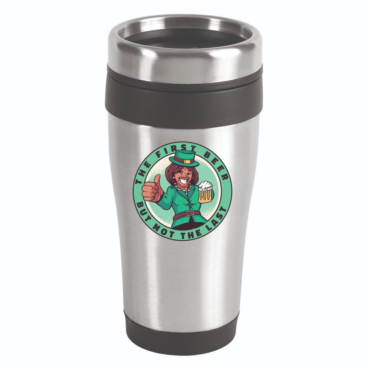 St Patricks Kamala Harris 16oz Travel Tumbler