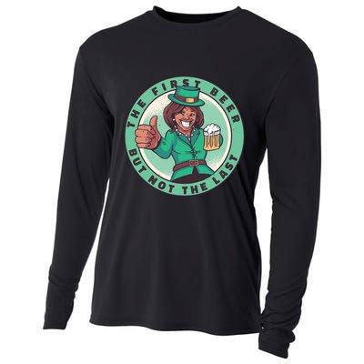 St Patricks Kamala Harris Cooling Performance Long Sleeve Crew