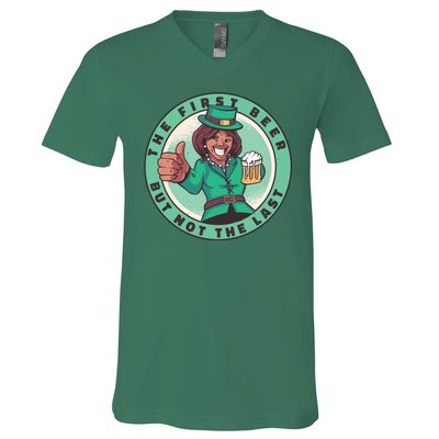 St Patricks Kamala Harris V-Neck T-Shirt