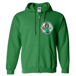 St Patricks Kamala Harris Full Zip Hoodie