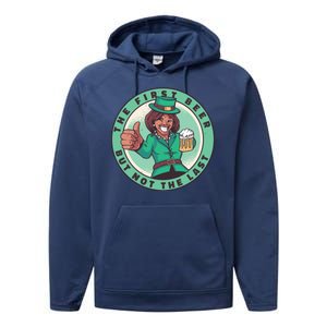 St Patricks Kamala Harris Performance Fleece Hoodie