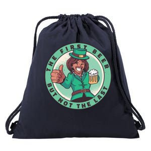 St Patricks Kamala Harris Drawstring Bag