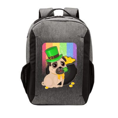 St Patrick's Pug Pot Of Gold Vector Backpack