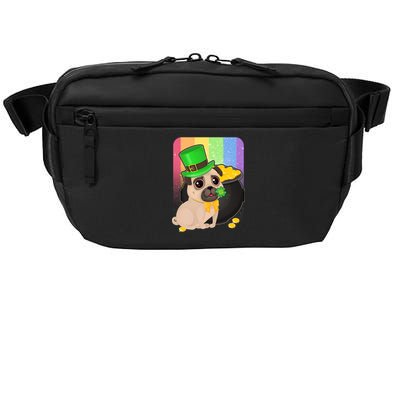 St Patrick's Pug Pot Of Gold Crossbody Pack