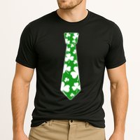 Shamrock Irish Clover Party Tie Cooling Performance Crew T-Shirt