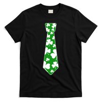Shamrock Irish Clover Party Tie T-Shirt