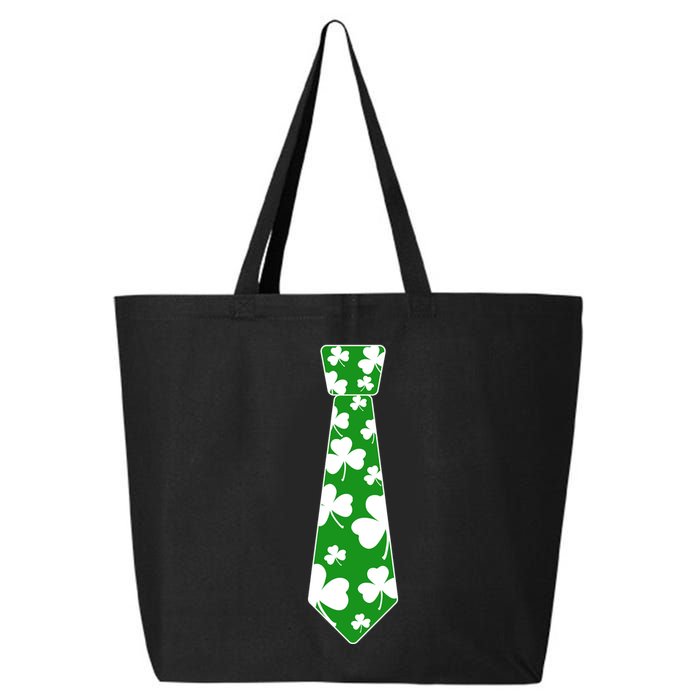 Shamrock Irish Clover Party Tie 25L Jumbo Tote