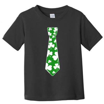 Shamrock Irish Clover Party Tie Toddler T-Shirt