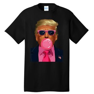 Sunglasses Trump 2024 Vote President Funny Tall T-Shirt