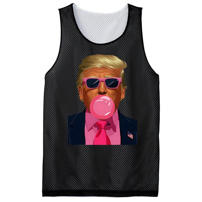 Sunglasses Trump 2024 Vote President Funny Mesh Reversible Basketball Jersey Tank