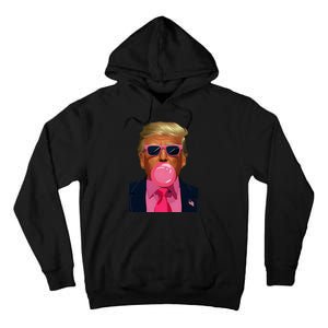 Sunglasses Trump 2024 Vote President Funny Tall Hoodie