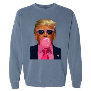 Sunglasses Trump 2024 Vote President Funny Garment-Dyed Sweatshirt