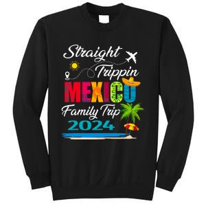 Straight Trippin 2024 Family Vacation Trip Mexico Matching Sweatshirt