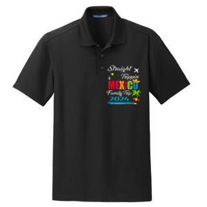 Straight Trippin 2024 Family Vacation Trip Mexico Matching Dry Zone Grid Polo