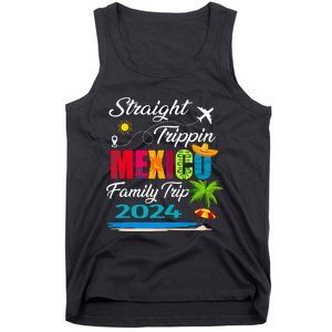 Straight Trippin 2024 Family Vacation Trip Mexico Matching Tank Top