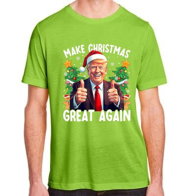 Santa Trump 2024 Usa Make Christmas Great Again Funny Trump Meaningful Gift Adult ChromaSoft Performance T-Shirt