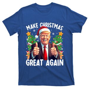 Santa Trump 2024 Usa Make Christmas Great Again Funny Trump Meaningful Gift T-Shirt