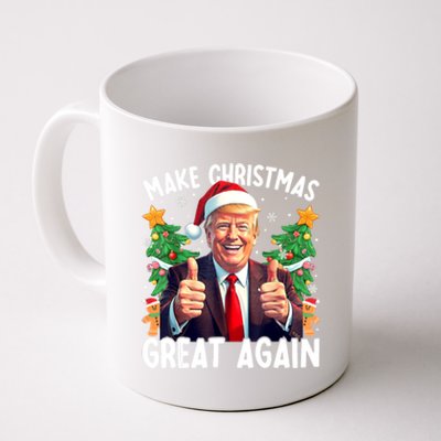 Santa Trump 2024 Usa Make Christmas Great Again Funny Trump Meaningful Gift Coffee Mug