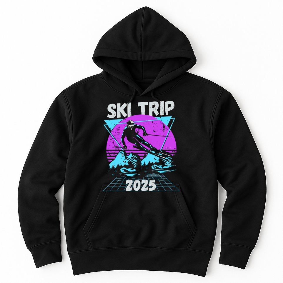 Ski Trip 2025 Hoodie