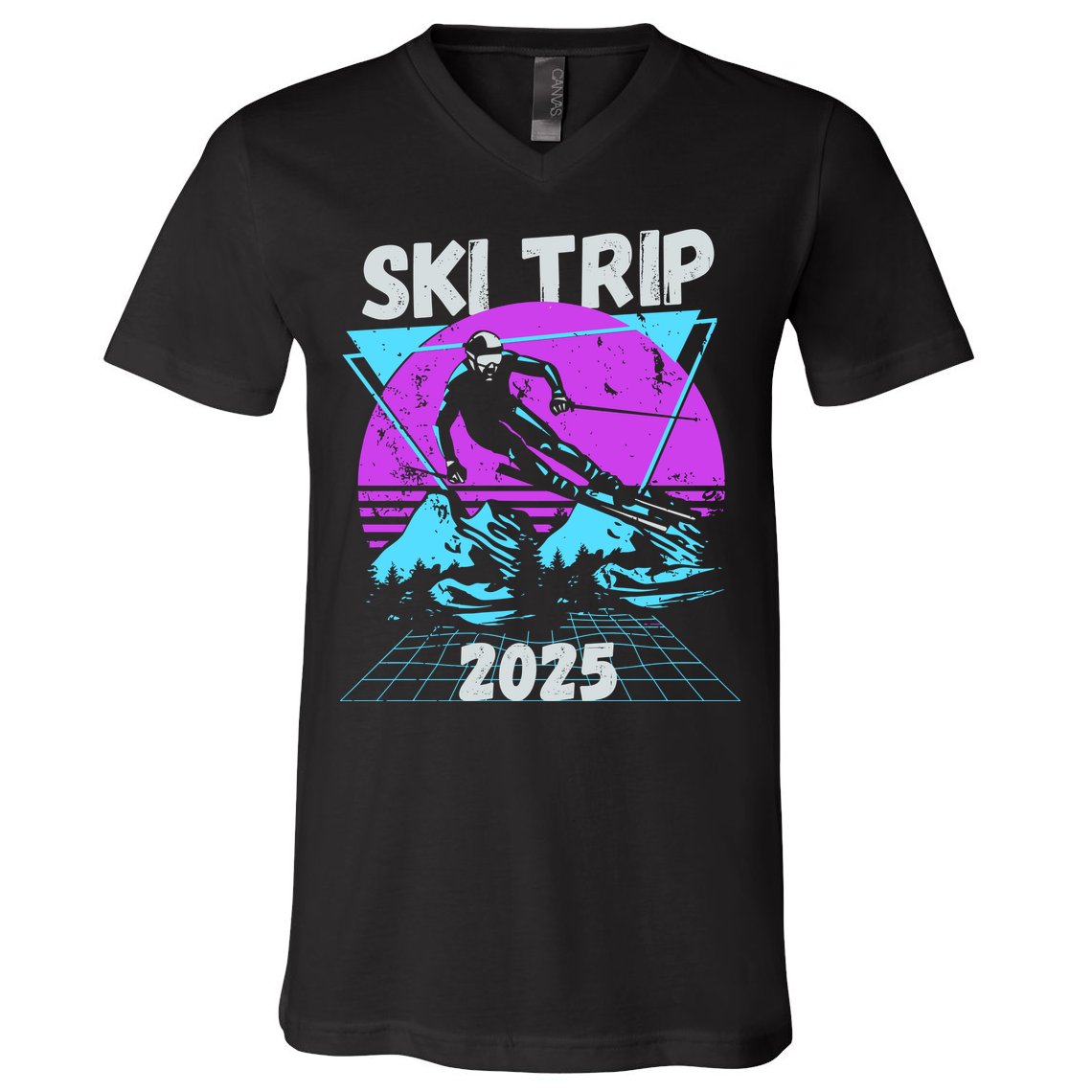 Ski Trip 2025 V-Neck T-Shirt