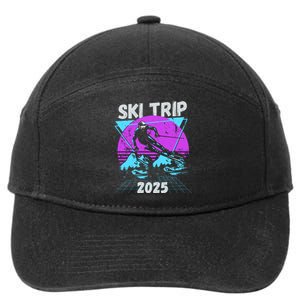 Ski Trip 2025 7-Panel Snapback Hat