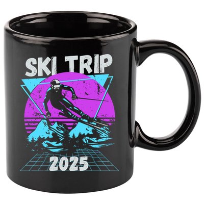Ski Trip 2025 11oz C Handle Ceramic Mug