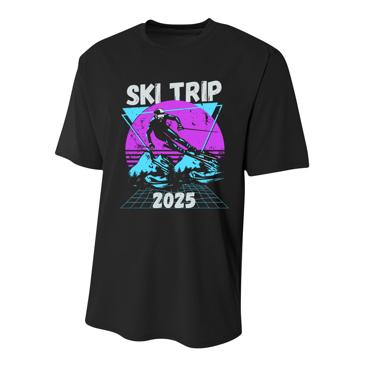 Ski Trip 2025 Youth Performance Sprint T-Shirt