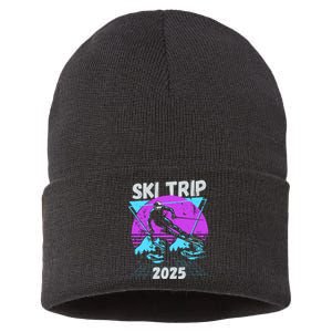 Ski Trip 2025 Sustainable Knit Beanie