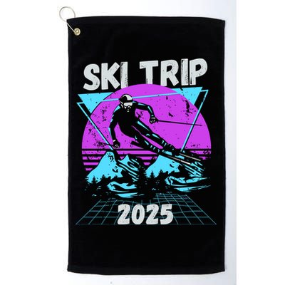 Ski Trip 2025 Golf Towel