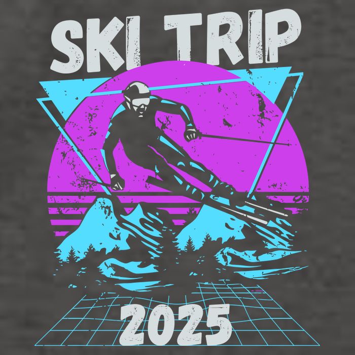 Ski Trip 2025 Vector Backpack