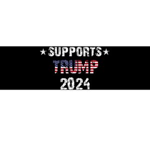 Supports Trump 2024 Vote Usa Bumper Sticker