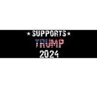 Supports Trump 2024 Vote Usa Bumper Sticker