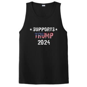 Supports Trump 2024 Vote Usa PosiCharge Competitor Tank