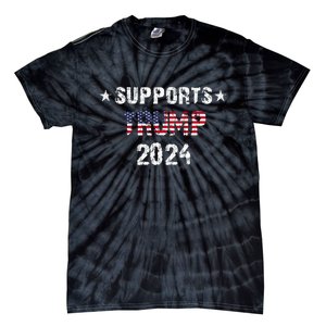 Supports Trump 2024 Vote Usa Tie-Dye T-Shirt