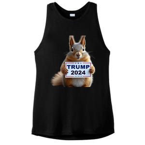 Squirrels Trump 2024 Ladies PosiCharge Tri-Blend Wicking Tank