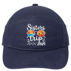 Sisters Trip 2024 Girl Trip 2024 Cruising Vacation Weekend 7-Panel Snapback Hat