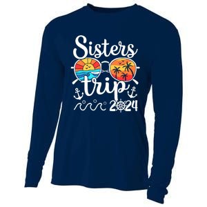 Sisters Trip 2024 Girl Trip 2024 Cruising Vacation Weekend Cooling Performance Long Sleeve Crew