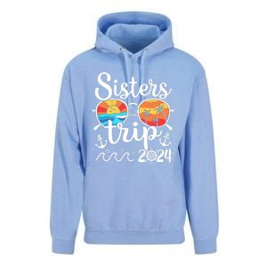 Sisters Trip 2024 Girl Trip 2024 Cruising Vacation Weekend Unisex Surf Hoodie